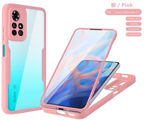 Custodia per PC ibrido 360 protezione completa TPU per <span class=keywords><strong>Xiaomi</strong></span> 11T 11 Pro <span class=keywords><strong>10</strong></span> <span class=keywords><strong>Lite</strong></span> 5G <span class=keywords><strong>Note</strong></span> <span class=keywords><strong>10</strong></span> <span class=keywords><strong>10</strong></span> 10S POCO X3 Pro NFC Redmi 9 9C Cover MIC - Product Image 4