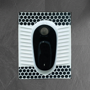 Vistaar White Orissa Ceramic Squatting Pan-Medium Deep Eastern WC Toilet for Bathroom Sanitary Ware - Product Image 1