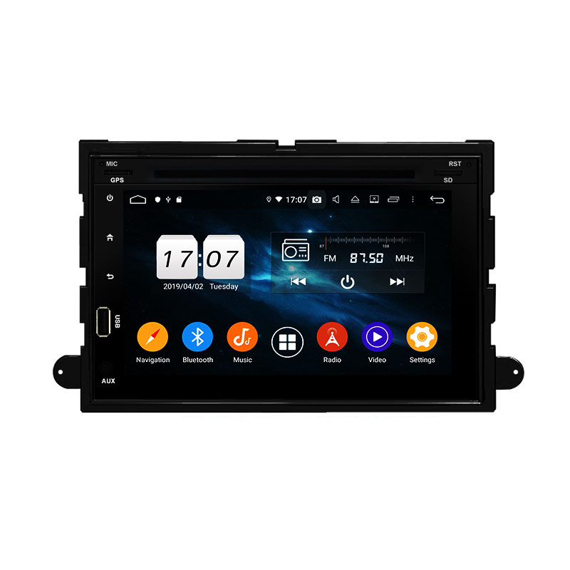 KD- 7204 Venta caliente Android10 PX6 4 + 64GB coche reproductor de Radio para coche de fusión/Explorer/F150/borde/expedición 2006-2009 navegación GPS