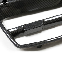 Parrilla Delantera de Fibra de Carbono G80 para BMW M3 G80 G82 G83 M4, Estilo V, Pieza Automotriz de Carbono Seco, Nueva Condición