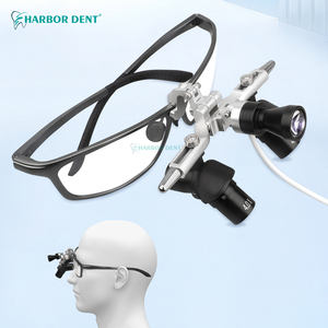 Novo Produto Ergo Lupas 4X Binocular Lupas Dental 48 ° Ergo Lupas 5W LED Spotlight Máquinas Odontologia Cirúrgica - Product Image 2