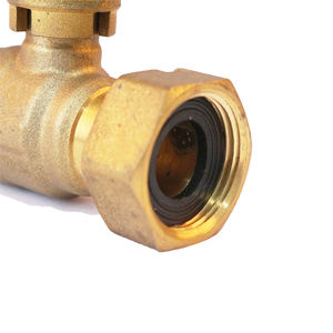 Vanne à boisseau sphérique mâ<span class=keywords><strong>le</strong></span> en bronze Yod, usinage CNC de précision sur mesure, à passage plein, NPT BSPP, sans plomb, pour eau et gaz, vanne d'arrêt pour plomberie - Product Image 3