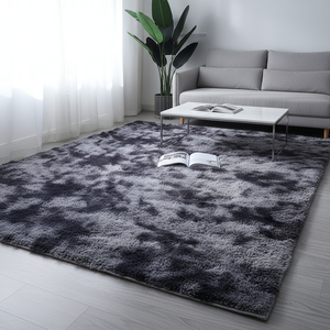 Tapis d'intérieur moderne super doux et soyeux pour chambre à coucher, tapis moelleux et duveteux pour salon et chambre d'enfant - Product Image 1