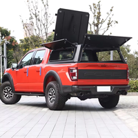 Capot de camionnette VEWU en aluminium robuste, ouverture à ailes de mouette sur 4 côtés, coque rigide pour Tacoma Hilux Tundra