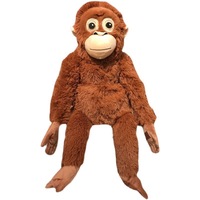 Peluche Gorille à longs bras, jouet en coton PP super doux, poupée suspendue pour rideau d'anniversaire pour enfants