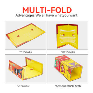 Trampas adhesivas fuertes para ratones, trampas <span class=keywords><strong>de</strong></span> pegamento para ratas <span class=keywords><strong>de</strong></span> cartón, libro <span class=keywords><strong>de</strong></span> tablero <span class=keywords><strong>de</strong></span> trampa pegajosa para ratones y ratas - Product Image 5