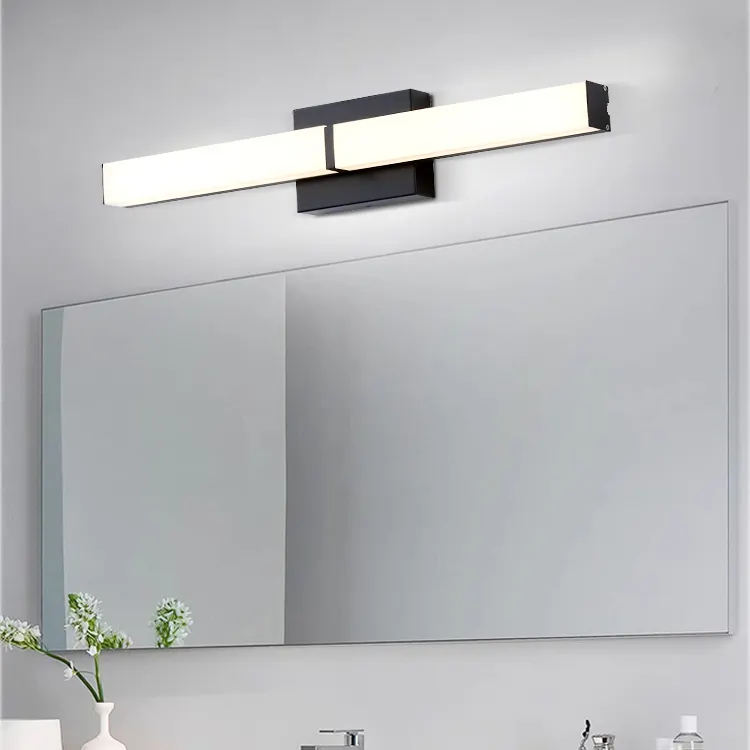 Nordic Postmodern Espelho Farol Led Banheiro Simples Moderno Espelho Do Banheiro Luz Maquiagem Espelho Wall Light