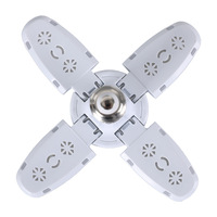 Lampe de garage à LED pour voiture Ampoules pliantes 28W E27 Ventilateur de plafond pliable Home Ceiling Warehouse Industrial Lighting