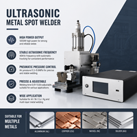 Machine de soudage par points ultrasonique personnalisable 40 kHz 1000 W pour la soudure de plaquettes de batterie en cuivre et aluminium