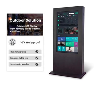 32-86 inch IP65 không thấm nước ngoài trời kỹ thuật số biển độ sáng cao tầng thường vụ màn hình menu quảng cáo hoạt hình - Product Image 5