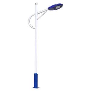 Lampe <span class=keywords><strong>de</strong></span> jardin extérieure galvanisée à chaud personnalisée éclairage LED <span class=keywords><strong>de</strong></span> <span class=keywords><strong>rue</strong></span> carré lampe en métal à double <span class=keywords><strong>bras</strong></span> unique et poteau d'éclairage pliant - Product Image 5