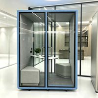 Cabine insonorisée mobile à prix réduit, directement de l'usine, détachable, acoustique, pour diffusion en direct et enregistrement, idéale pour le bureau et la maison