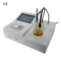 Analyseur de teneur en eau traces entièrement automatique, titreur coulométrique Karl Fischer, machine de test de la teneur en eau traces