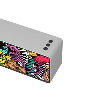 Mini haut-parleur 10W 2000mAh sans fil pour basses, haut-parleur portable F2, TF USB AUX mains libres pour le home cinéma, utilisation en extérieur - Product Image 5