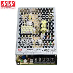 Mean Well Power Supply RSP-75-7.5 75W 7.5V 10A with PFC Function Switching Power Supply Wholesale