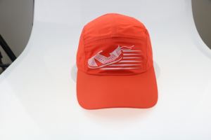 Gorra de Béisbol OEM de 5 Paneles de Secado Rápido con Logotipo Bordado, Gorra de Running de Nailon Suave y Ajustable, Unisex para Exteriores - Product Image 3