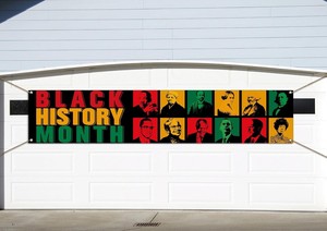 Bannière du mois de l'histoire des Noirs Fond du festival du patrimoine afro-américain pour la fête de vacances - Product Image 5