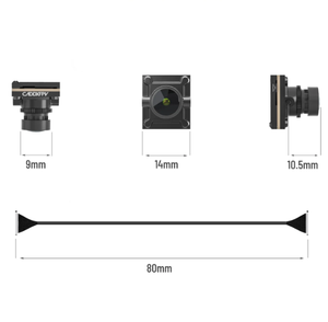 Kit Caddx Nebula Pro Nano Vista, Cámara Digital HD 720P/120fps con Cable de Antena de 10.5cm, Gafas FPV V2 para Carreras de Drones - Product Image 6