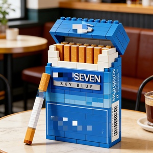 Mini Set di Blocchi da Costruzione in Plastica Personalizzabili per Adulti, Regalo da Collezione - Product Image 3