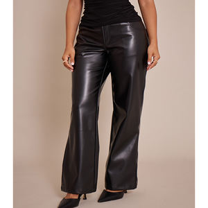 <span class=keywords><strong>Pantaloni</strong></span> di pelle <span class=keywords><strong>donna</strong></span> <span class=keywords><strong>donna</strong></span> <span class=keywords><strong>donna</strong></span> <span class=keywords><strong>pantaloni</strong></span> di pelle dritta nera per <span class=keywords><strong>donna</strong></span> - Product Image 1