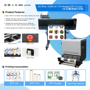 Stampante DTF a 2 Testine I3200 60cm con Agitatore e Asciugatore, Macchina <span class=keywords><strong>per</strong></span> Stampa ad Alta Velocità su Magliette e Abbigliamento - Product Image 5
