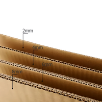 Carton Hand-made DIY Hard Paper Sheet Model Cardboard Card Thick Corrugated Cardboard Partition Board Backing Board