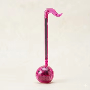 Otamatone Portátil Transparente Rosa, Edición de Plástico, Juguete Educativo DIY para Niños 2026 - Product Image 1