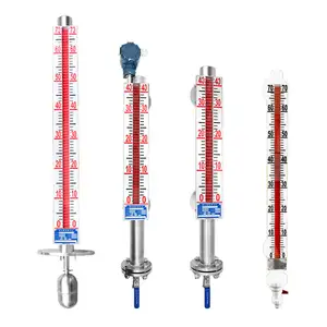 High Quality Magnetic Flap Type Liquid Level Gauge Oil Fuel Level Gauge Glass Level Indicator Price