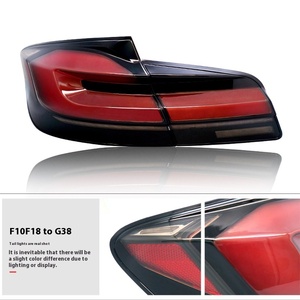 Restauración de Luces Traseras para BMW Serie 5 F18 (2010-2018), Modificadas para G38, 12V, Lente Roja, Nuevas - Luces Traseras Serie 5 - Product Image 2