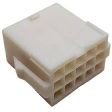 ขั้วต่อแบบสี่เหลี่ยมผืนผ้าของแท้จาก TE Connectivity รุ่น 172163-1 - ตัวเรือนแบบรับ ขนาด 0.163 นิ้ว (4.14 มม.) สีธรรมชาติ - Product Image 3