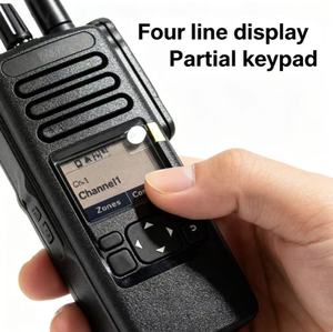 วิทยุสื่อสารแบบพกพา VHF ระบบไร้สาย IP68 กันน้ำ GPS วิทยุดิจิตอลเคลื่อนที่ เครื่องรับส่งวิทยุ - Product Image 1