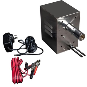 Moteur <span class=keywords><strong>de</strong></span> tournebroche BBQ 20 kg 12V/240V portable pour camping extérieur - Product Image 1
