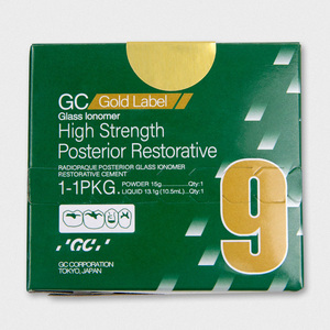 Cemento de Ionómero de Vidrio GC 9 de Alta Resistencia Radiopaco para Restauraciones Posteriores - Product Image 1