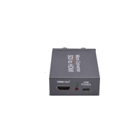 Convertisseur SDI vers HDMI, adaptateur de conversion vidéo micro HD SDI, entrée SDI, sortie HDMI pour caméra, moniteur