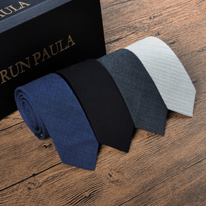 <span class=keywords><strong>Cravate</strong></span> homme Manxiang sur mesure, faite à la main, <span class=keywords><strong>en</strong></span> <span class=keywords><strong>cachemire</strong></span> 100% laine, coupe slim, avec doublure épaisse double brossée 600G et forme semi-bouteille - Product Image 1