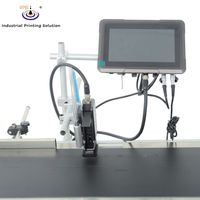 Imprimante jet d'encre intelligente IPS-9610 avec base de données Excel pour le codage de date, de codes-barres et de codes QR