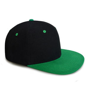 หมวกเบสบอลปีกแบนสีตามสั่ง หมวกเบสบอลคุณภาพสูงพร้อมปีกแบนแบบ Snapback หมวกโปรโมชั่น - Product Image 5