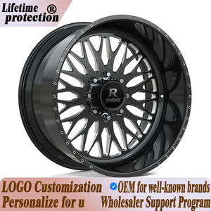 Cerchi American Force N09 EXTORT SS Forgiati su Misura per Fuoristrada, Compatibili con Ford F250, Ram 2500, Silverado 2500, GMC Sierra 2500 - Product Image 1