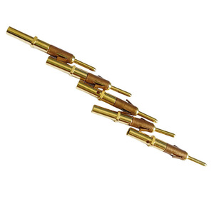 1.5 Claw Spring <b>Pin</b> 16mm Head Diameter Cylindrical Head Round Shape PCB Connector Male Female Terminals General Use - Product Image 3