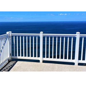 6 'X 3' Dernière conception moderne Usine Directement Prix Plastique Pvc Garde-corps Et Escaliers Main Courante - Product Image 5