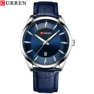 CURREN 8365 Fashion Casual Business High Quality Quartz <b>Watch</b> for <b>Men</b> Gift Wholesale Leather Strap Reloj Original <b>Mens</b> <b>Watches</b> - Product Image 4