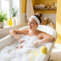 Bombe de bain artisanale au citron, boule effervescente jaune crémeuse, relaxante, hydratante, pour spa, lot de 6 pièces, vente en gros, personnalisable OEM ODM, 100g