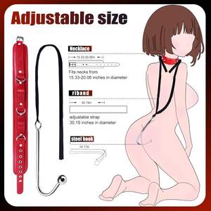 Ensemble de bondage anal BDSM avec chaîne <span class=keywords><strong>en</strong></span> cuir, laisse, collier, acier inoxydable, jouet fétiche pour <span class=keywords><strong>jeu</strong></span> de rôle <span class=keywords><strong>en</strong></span> <span class=keywords><strong>couple</strong></span> SM - Product Image 6