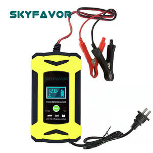 <span class=keywords><strong>Cargador</strong></span> de batería inteligente para coche y motocicleta, reparación automática de pulso, ácido de plomo, para <span class=keywords><strong>9AH</strong></span>, 12AH, 36AH, 60AH, 80AH, <span class=keywords><strong>12V</strong></span>, 6A - Product Image 4