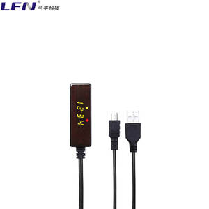 สายรับสัญญาณอินฟราเรด LCN LFN060 HD DVB พร้อมสายต่อขยายอินฟราเรดอัจฉริยะ สาย USB พร้อมจอ LED แสดงผล สายอินฟราเรดสำหรับเสียงรถยนต์  สายหุ้ม PVC ขนาด 5 มม. - Product Image 1
