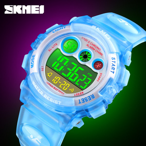 <span class=keywords><strong>Reloj</strong></span> de pulsera SKMEI 1451 de calidad deportiva, relojes digitales impermeables al por mayor, <span class=keywords><strong>7</strong></span> luces de natación para niños coloridos - Product Image 3