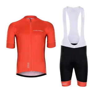 MONTON Sublimation Print Custom Made Team Base Cycling Jersey And Cycling Bib Shorts Mens Cycling Sets For Team Club