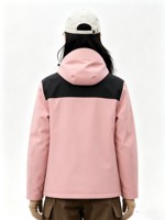 Veste d'extérieur unisexe personnalisée à capuche rigide, coupe-vent, imperméable, chaude, épaisseur standard, avec doublure en coton intégrée, pour la randonnée et le camping, avec fermeture éclair