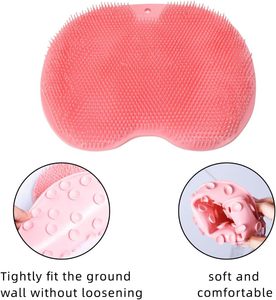 Alfombrilla de Masaje para Pies Crl-250616-18, Alfombrilla de Silicona para Lavar los Pies, Masajeador de Pies para Ducha, Almohadillas Exfoliantes para el Suelo - Product Image 3