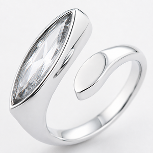 Anello Aperto Minimalista per Donne, Regolabile, Anello da Dito alla Moda - Product Image 2